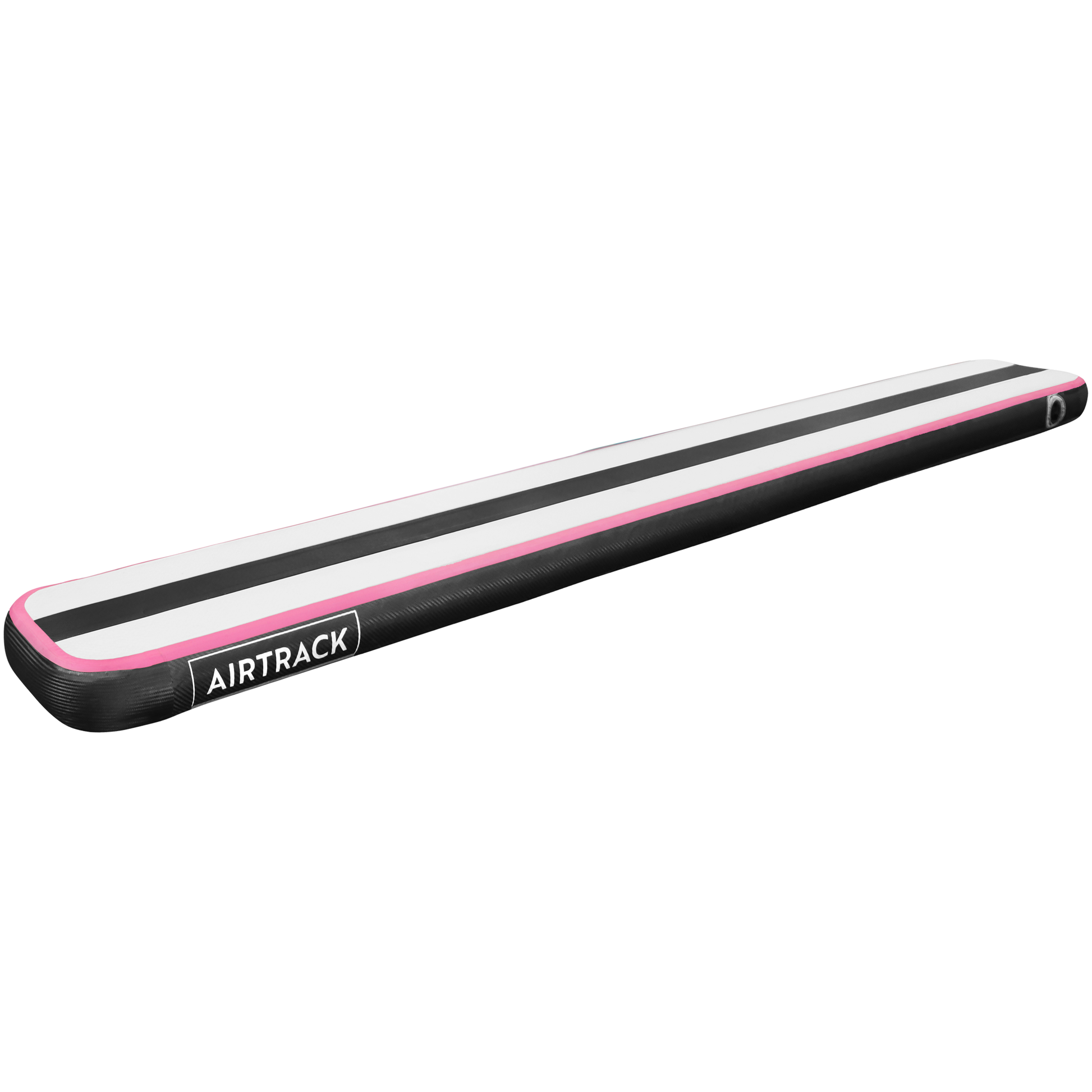 Carbon Pink AirTrack AirBeam inflatable balance beam for gymnastics training at home or in the gym.