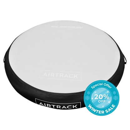 AirSpot: Round Inflatable Gymnastics Trampoline