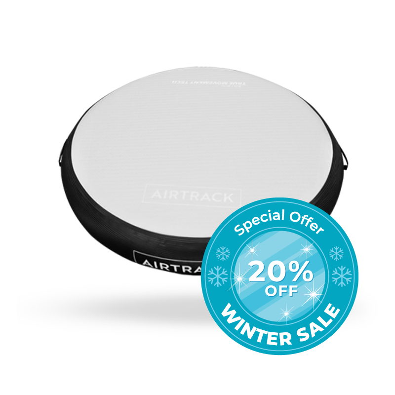 AirSpot: Round Inflatable Gymnastics Trampoline