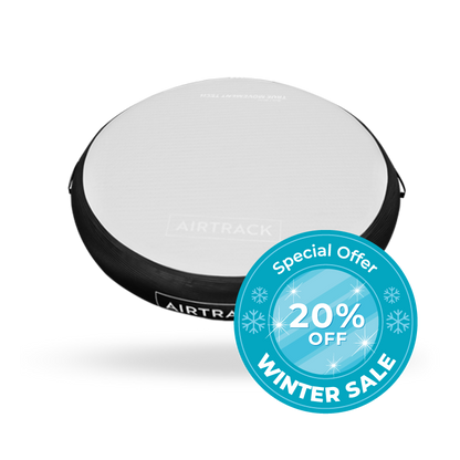 AirSpot: Round Inflatable Gymnastics Trampoline